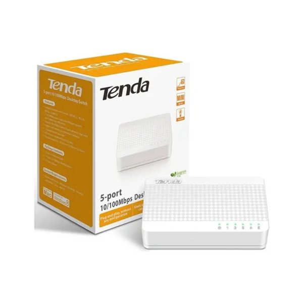Switch TENDA 5 puertos 10-100 S105 Switch TENDA 5 puertos 10-100 S105