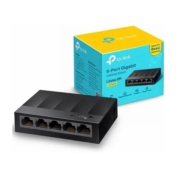 Switch TP LINK LS1005G 5 Puertos Gigabit